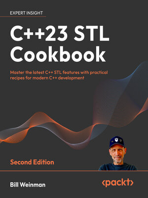 cover image of C++23 STL Cookbook